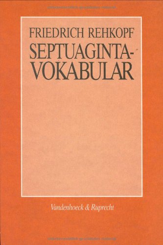 Septuaginta - Vokabular von Vandenhoeck and Ruprecht